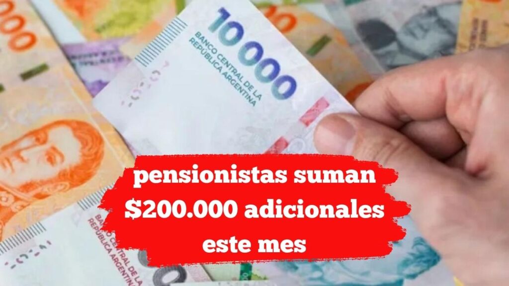 Dos pagos únicos en diciembre: pensionistas suman $200.000 adicionales este mes