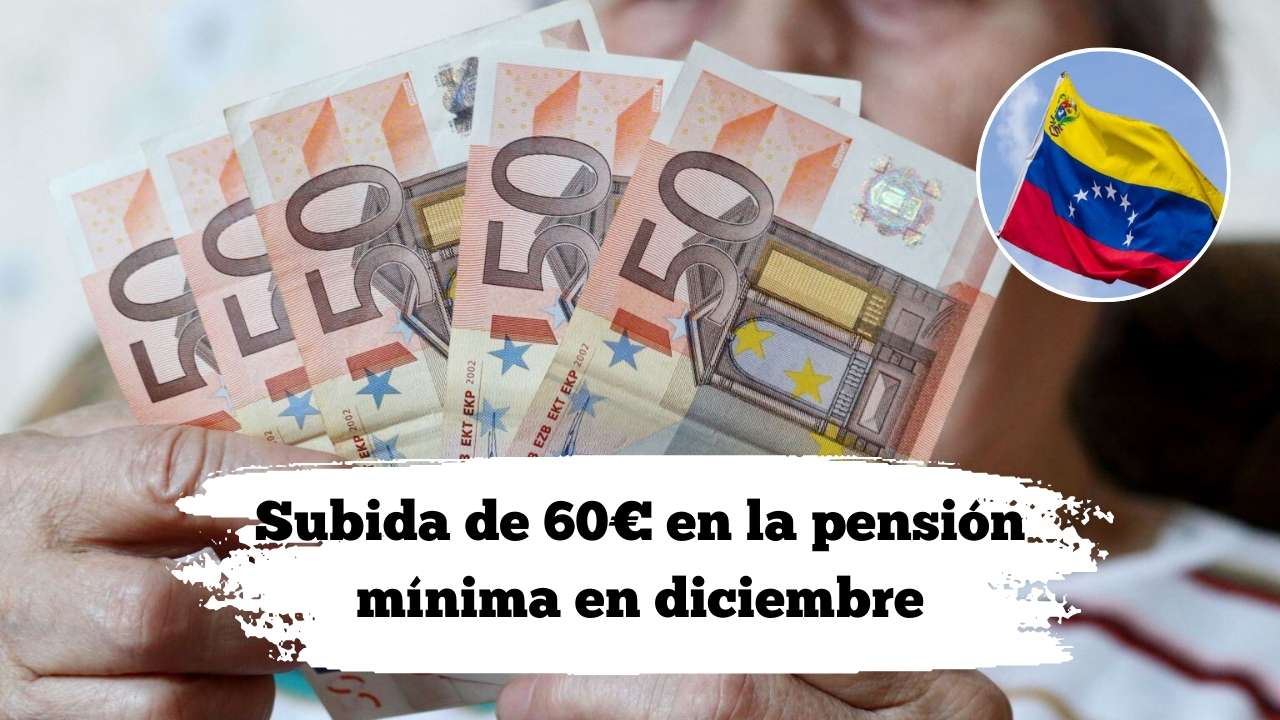 Subida de 60€ en la pensión mínima en diciembre: cómo consultar tu nómina y fecha de pago