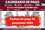 Fechas de pago de pensiones 2025: guía oficial y requisitos