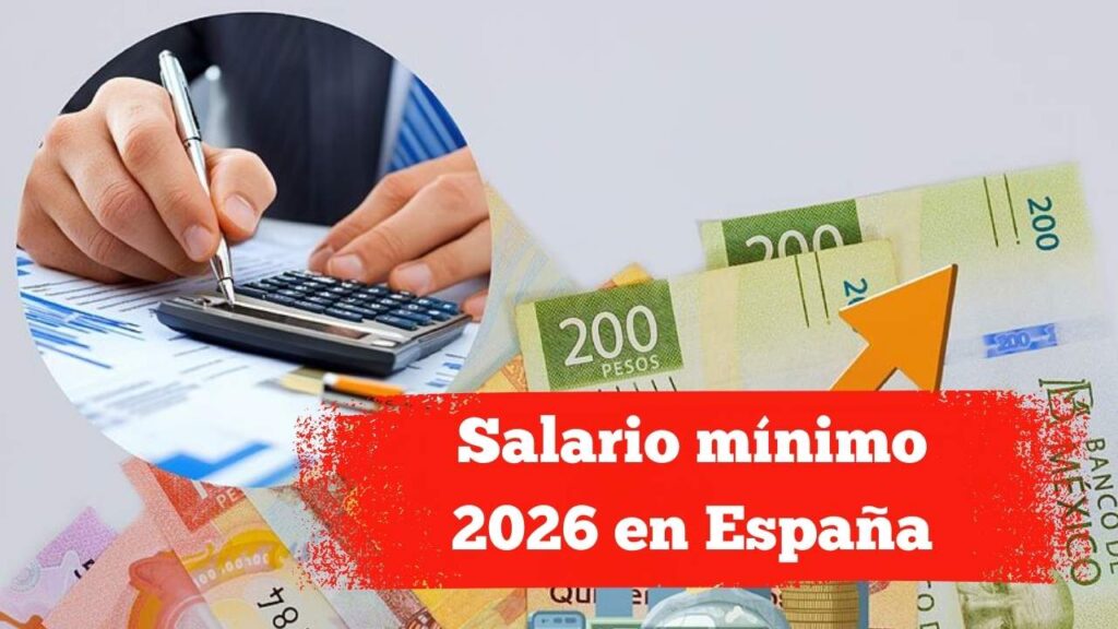 Salario mínimo 2026 en España: nuevo aumento y deducciones clave