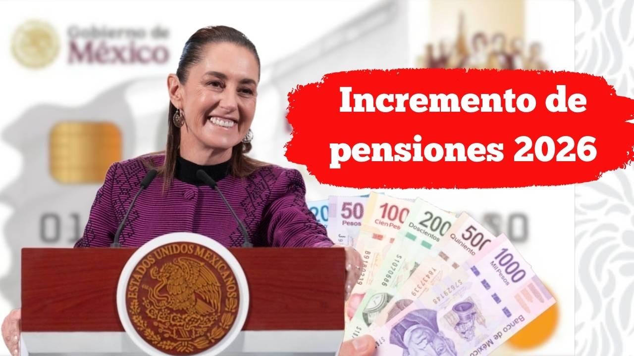Incremento de pensiones 2026: nuevos importes y colectivos favorecidos