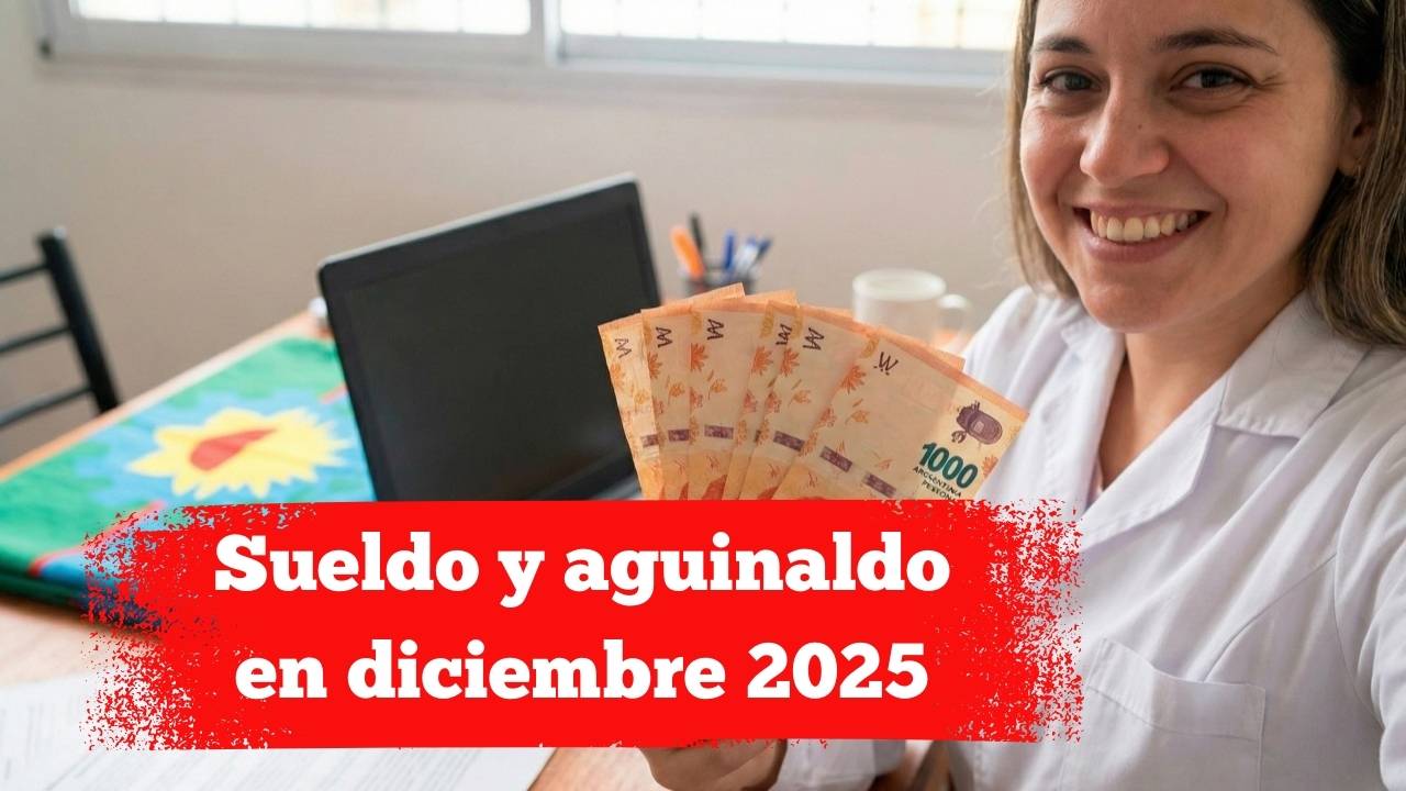 Sueldo y aguinaldo en diciembre 2025: todo sobre las fechas de pago oficiales
