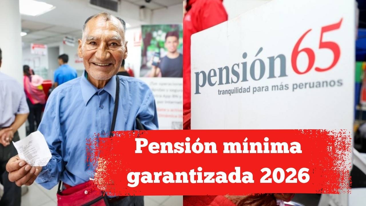 Pensión mínima garantizada 2026: beneficiarios, proceso de inscripción y fechas de pago